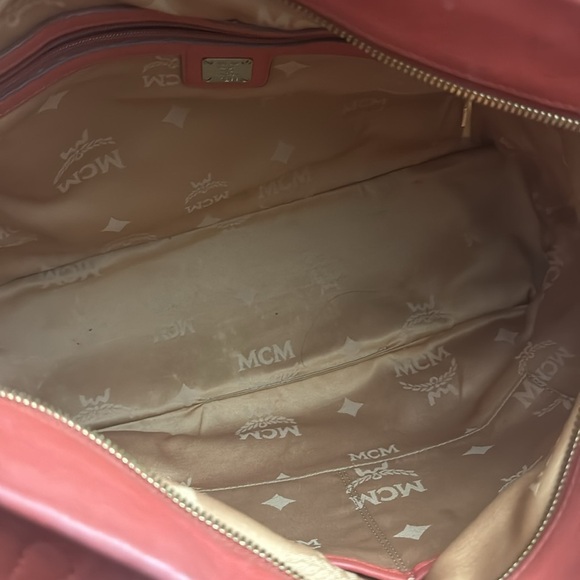 Authentic MCM Two Way Imprente Bag - Picture 11 of 14